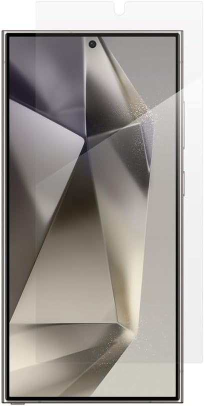 ZAGG InvisibleShield Fusion Samsung Galaxy S24 Ultra Screen Protector - Flexible Hybrid Protection Unbreakable Polymer High-Definition Clarity Eco-Friendly Biometric Tech Compatible