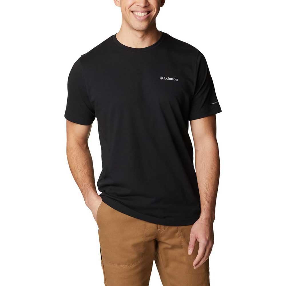Columbia Men's Thistletown Hills Graphic Short Sleeve, White/Wanderland Graphic, 4X Big