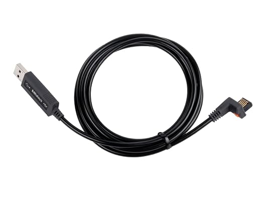 Mitutoyo 06AFM380C USB Direct Cable USB-ITN-C with Data Switch Plug-and-Play Connection for Transferring Digimatic Measurement Data Directly to PC Excel and Compatible Software