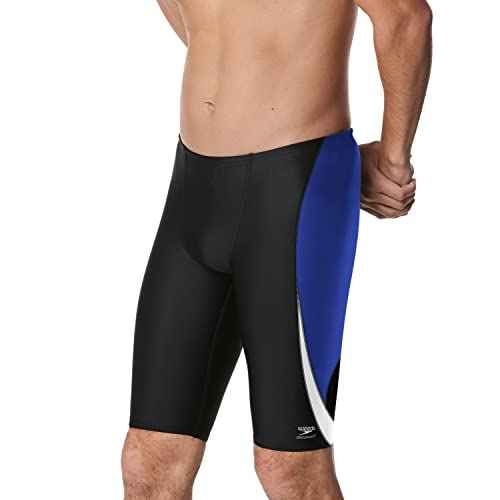 Speedo Men's Standard Swimsuit Jammer Endurance+ Splice Team Colors