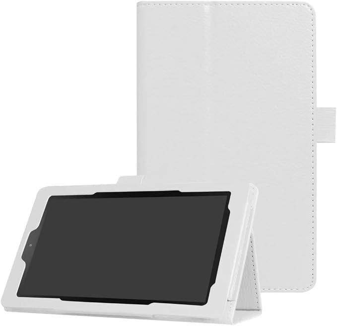 Tablet Cover for Amazon Kindle Fire 7 5th Generation(Model:SV98LN2015 Release)Ultra Slim Folio Stand Lightweight Leather Case for Kindle Fire HD7 5th Gen 7 (Li-Brown)