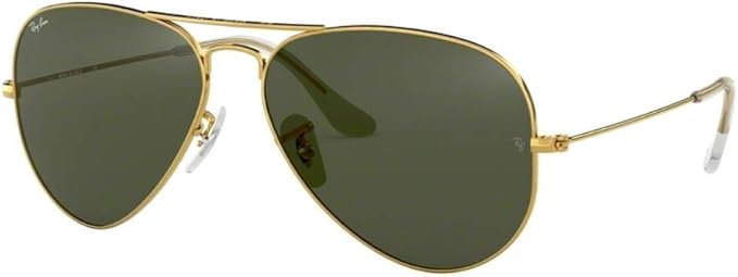 Ray-Ban RB3025 Metal Aviator Sunglasses For Men For Women +BUNDLE with ACCESSORY EYEWEAR KIT