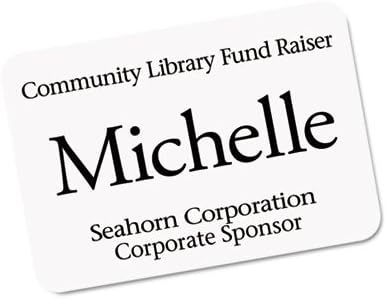 Avery EcoFriendly Recycled Name Tags, 2-1/3" x 3-3/8", White, Removable Adhesive, 160 Printable Name Badges (42395)