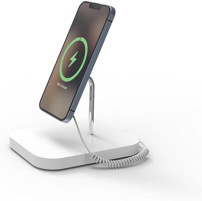 Mobile Phone Anti-Theft Device with Wireless Charging US Plug