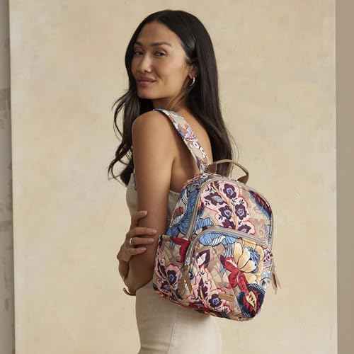 Vera Bradley Performance Twill Small Backpack, Botanical Beauty