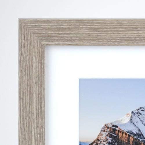 Frame It Easy 33 x 26 Rustic Gray Wood Frame (Derby)