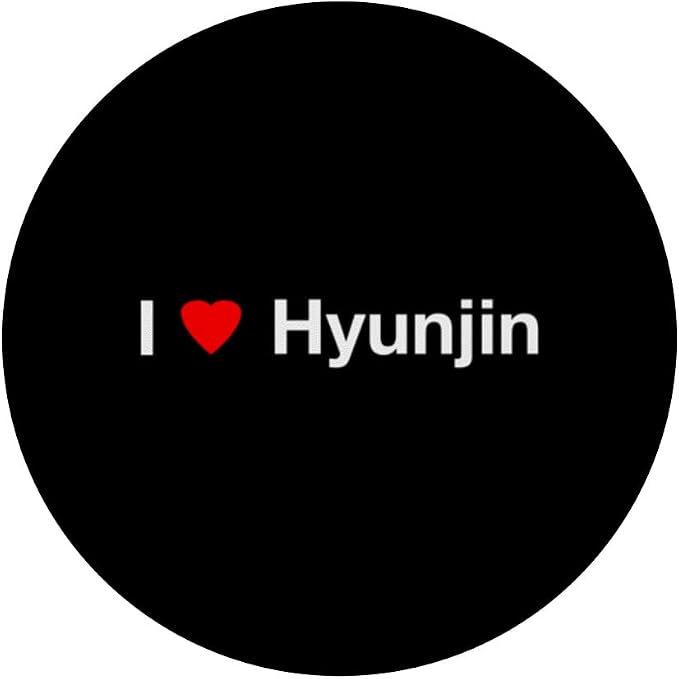 I Heart Hyunjin PopSockets Adhesive PopGrip