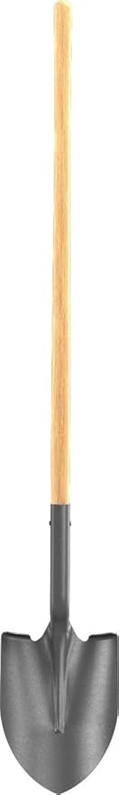 Bon Tool Co. 14-262 Shovel, Round Point 47" Wood Handle