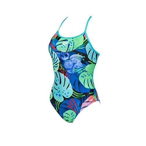 ARENA Women's Print Accelerate Back MaxLife One Piece Athletic Training Swimsuit