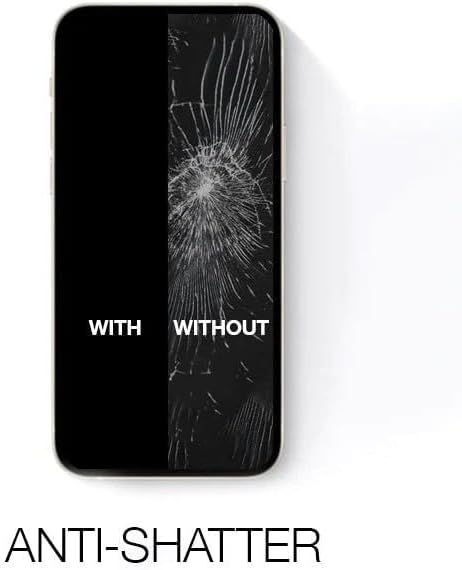 ArmorGlas – Tempered Glass Screen Protector for iPhone 15 Pro - Anti-Glare Anti-Reflection Anti-Shatter Scratch &amp Fingerprint Resistant Bubble-Free Easy Install