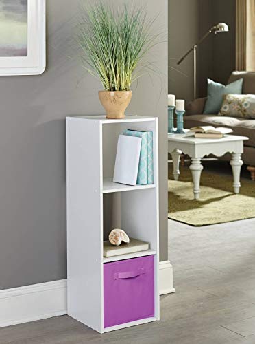 ClosetMaid 1837 Cubeicals Fabric Drawer, Amethyst - color: Amethyst, size: 1-Pack, style: 1-Pack