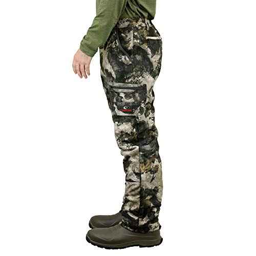 Mossy Oak Sherpa Fleece Lined Camo Hunting Pants for Men