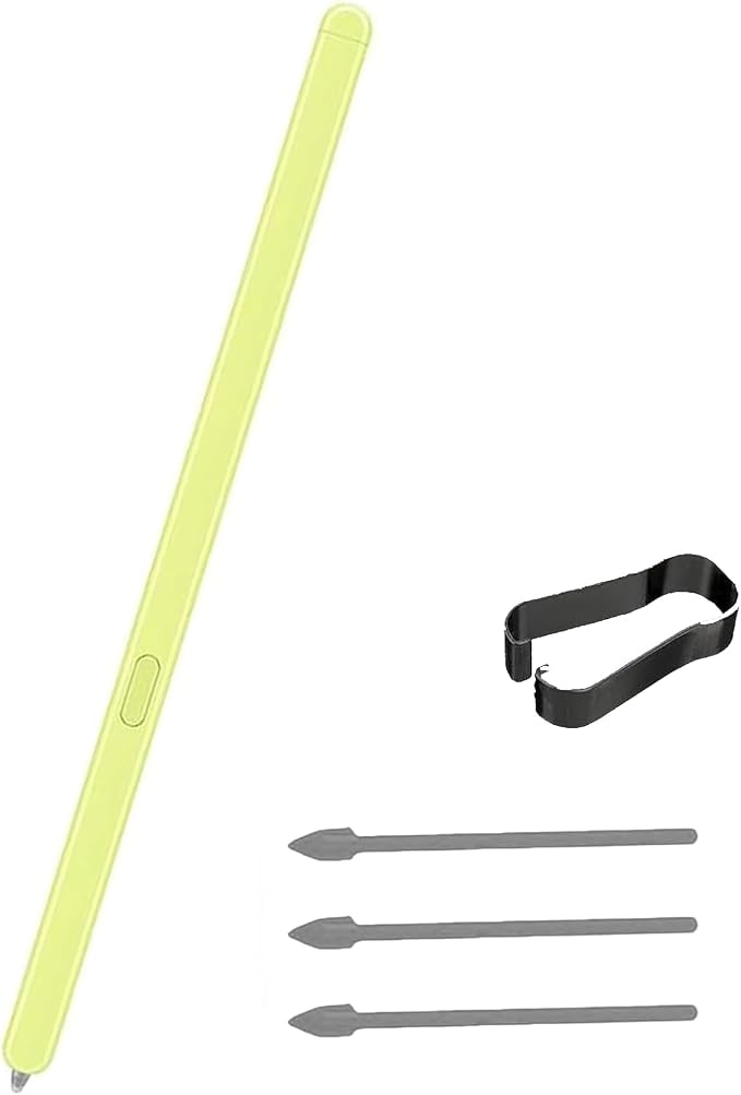 Z Fold 6 S Pen Fold Edition for Samsung Galaxy Z Fold 6 Stylus Pen for Galaxy Fold 6 Edition with Replacement Tips/Nibs+Card Pin (Black)