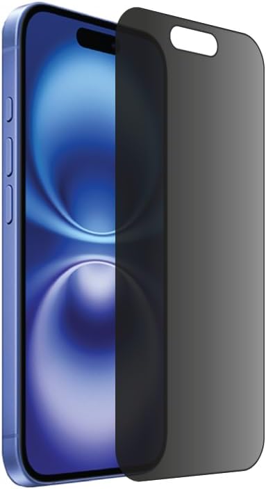 IPG Privacy Made for iPhone Anti-Spy Screen Protector Prevents Side Viewing Smooth Touch Anti-Fingerprint Ultra Responsive Matte Finish (iPhone 16 Pro Max)