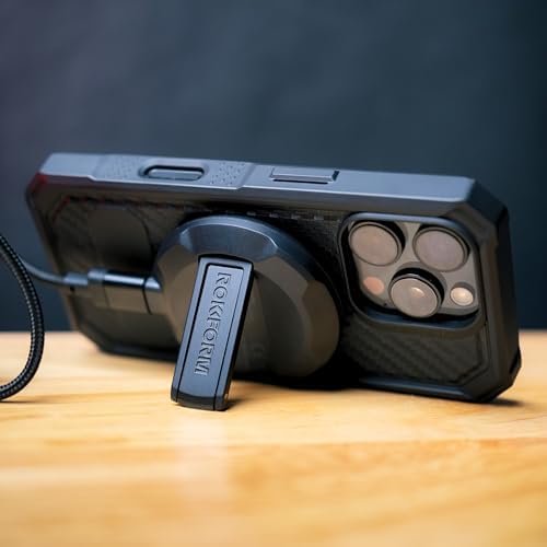 Rokform iPhone 16 Rugged + Magnetic Charging Stand