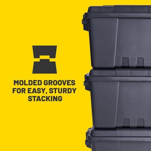 Plano Storage Trunks - color: Blaze Orange, style: Small - 1 pack