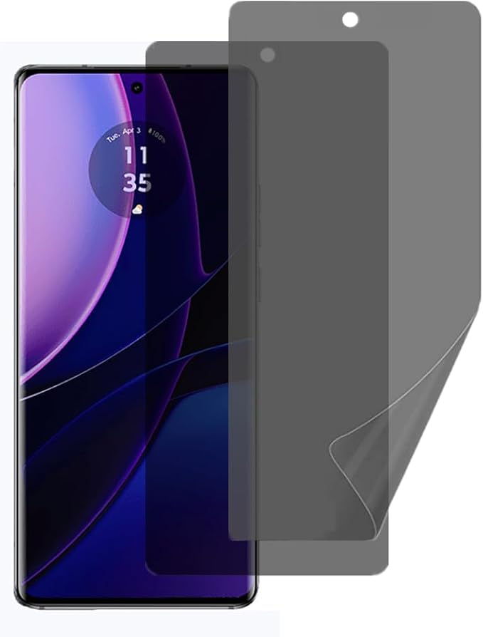 for Motorola Edge (2023) 6.6 Privacy Screen Protector[2-pack] Anti-Spy Anti-peeping Anti Glare Soft Protective Film for Motorola Edge (gen 4) 2023