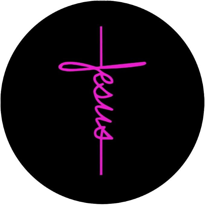 Jesus Cross Christian PopSockets Lovely Gift Idea Women PopSockets Adhesive PopGrip
