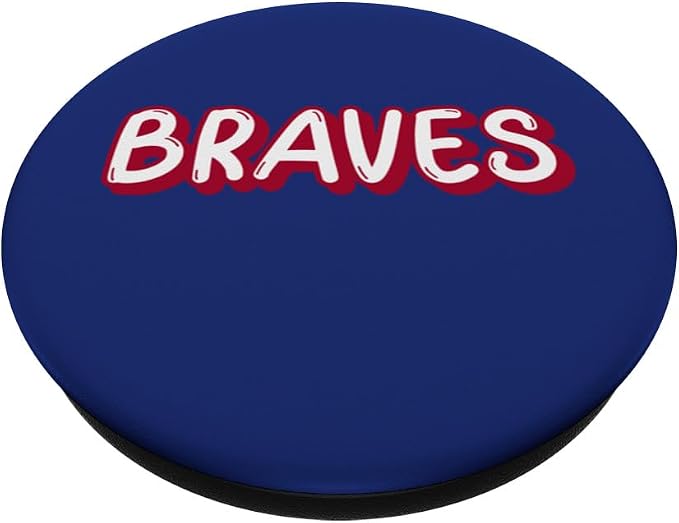 Vintage Braves Shirt Retro Throwback PopSockets Adhesive PopGrip