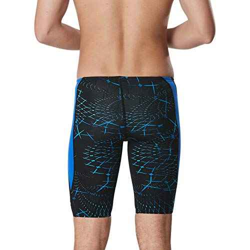 Speedo Men's Swimsuit Jammer Endurance+ Printed Team Colors