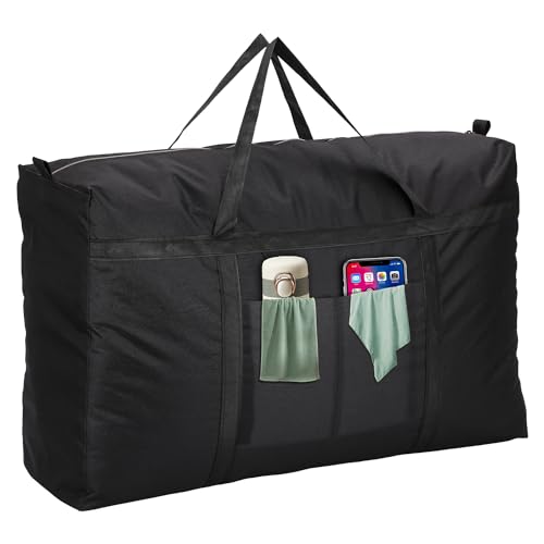 127L-34 Gallon Multipurpose Extra Large Storage Bags,Heavy Duty Moving Bags,Totes Moving Boxes Supplies for College,Christmas Tree Bag,Duffle Bags for Travel for Space Saving Moving Storage