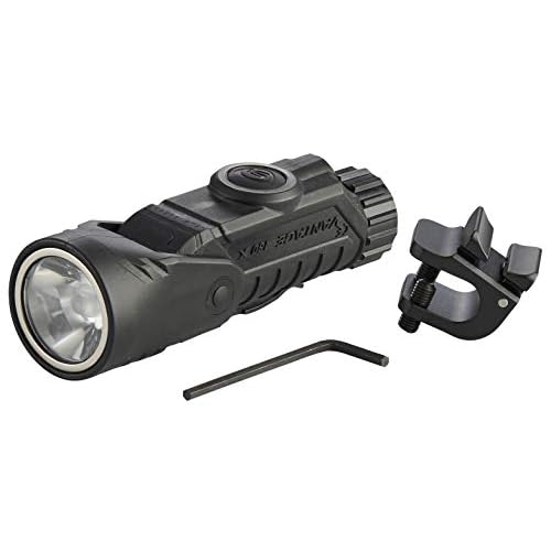 Streamlight 88903 Vantage 180 X Helmet Mounted and Right Angle Firefighter Flashlight with Helmet Bracket, Black