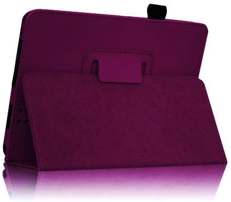 Fintie Folio Case for Kindle Fire HD 7 2nd Gen 2012 Black | Slim Fit PU Leather Folding Stand Cover with Pen Holder Auto Sleep/Wake