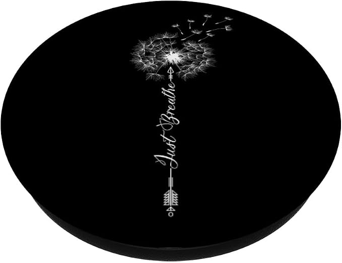 Cute Just Dandelion Tattoo Design Arrows Breathing Strike PopSockets Adhesive PopGrip