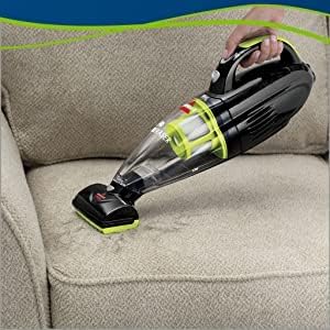 Bissell Pet Hair Eraser Cordless Hand Vacuum, Home, Auto, and Pet Vacuum, Crevice Tool, Upholstery Tool, and Motorized Brush Included, 1782