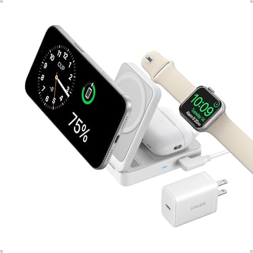 Anker MagGo 3-in-1 Charging Station &amp Anker MagGo 3 in 1 iPhone 17 Charging Station