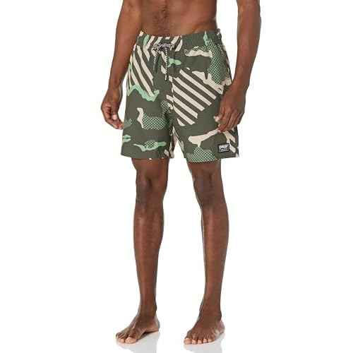 Oakley Mens Grip Camo Rc 18" Beachshort