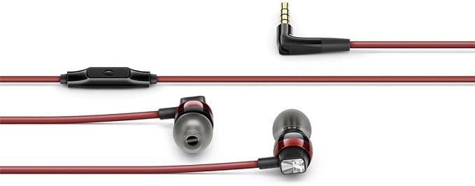Sennheiser CX 300S in Ear Headphone with One-Button Smart Remote - Black