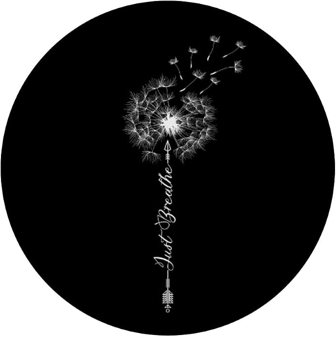 Cute Just Dandelion Tattoo Design Arrows Breathing Strike PopSockets Adhesive PopGrip