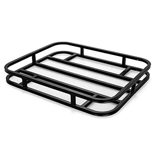 Camco Eaz-Lift RV Bumper Mounted Cargo Carrier - Perfect for Carrying Cargo on The Back of Your RV - Fits 4-inch and 4-1/2-inch Bumpers - Mounting Hardware Included (48470), Black