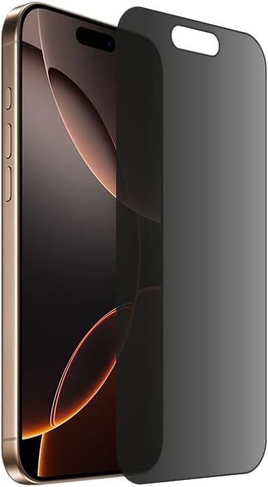IPG Privacy Made for iPhone Anti-Spy Screen Protector Prevents Side Viewing Smooth Touch Anti-Fingerprint Ultra Responsive Matte Finish (iPhone 16 Pro Max)