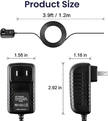 9v 1a AC/DC Adapter for VTECH V.Reader Interactive E Reading System Charger Power Supply