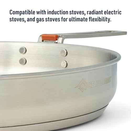 Sea to Summit Detour 10-Inch Stainless Steel Camping Pan