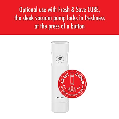 ZWILLING Fresh & Save Cube Box, Plastic, Airtight Dry Food Storage Container, Small Cube, S Container, .34-qt - size: 1 Piece S