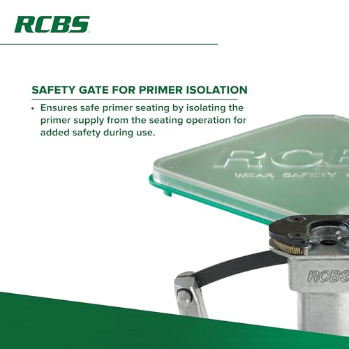 RCBS 90201 Universal Hand Priming Tool, Green