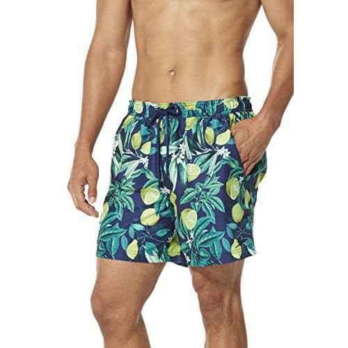 Speedo Men's Swim Trunk Short Length Sunray Volley Printed