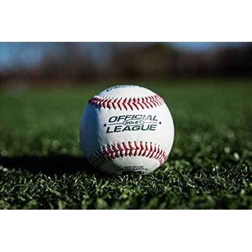 Rawlings | Official League Baseballs | Competition Grade | ROLB1 | Youth/14U | Game/Practice Use | 12 Count