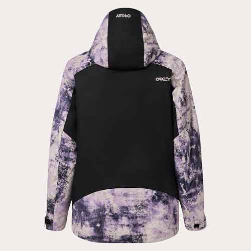 Oakley Men's Range Recycled Jacket 2.0, Oxidation Print Lilac, XX-Large