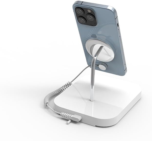 Mobile Phone Anti-Theft Device with Wireless Charging US Plug