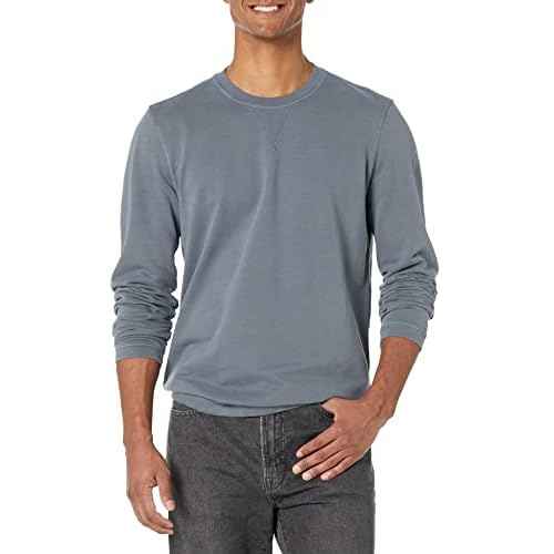 PAIGE Men's Jaxton Long Sleeve Crew Neck Pullover Sweatshirt