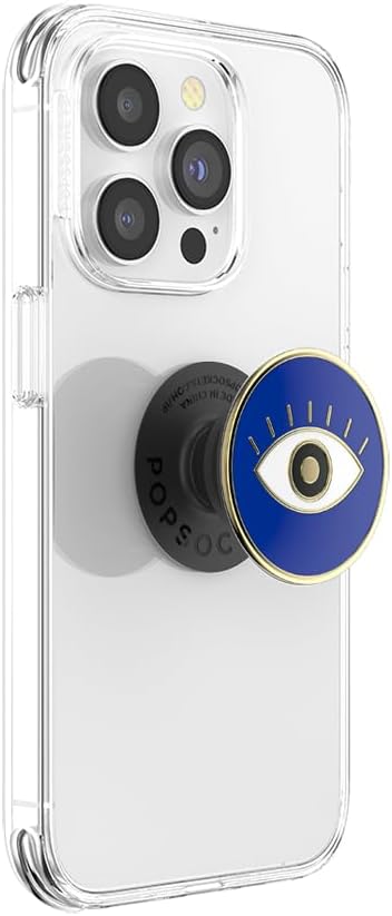PopSockets Adhesive Phone Grip Holder Phone Stand Evil Eye - Enamel Evil Eye Lover