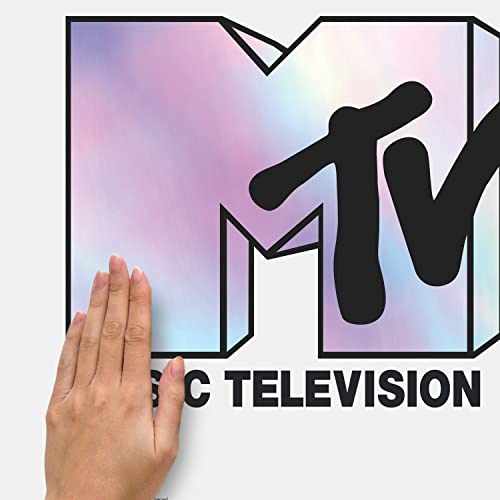 RoomMates RMK5268GM MTV Holographic Peel and Stick Giant Wall Decals