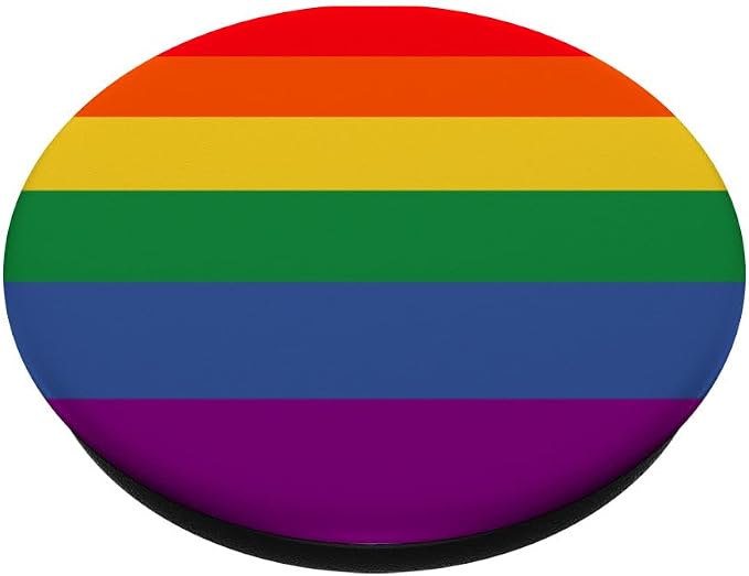 CJ Grips Rainbow Colors LGBT Pride Flag PopGrip for iPhone 11