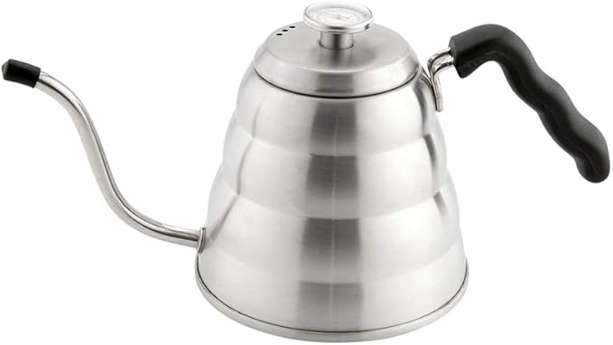 Restaurantware 41 oz Stainless Steel Pour Over Gooseneck Kettle
