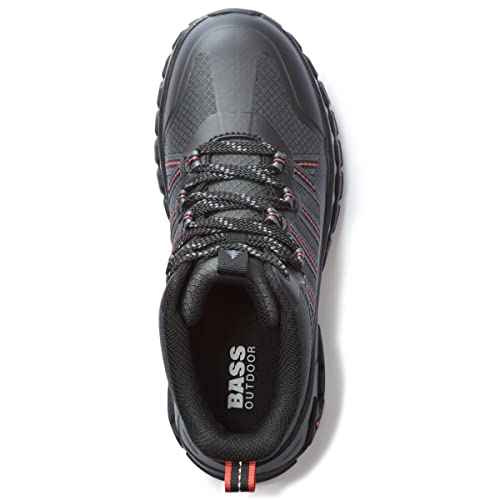 BASS OUTDOOR womens Peak Webbing Hiker MAnkle Boot