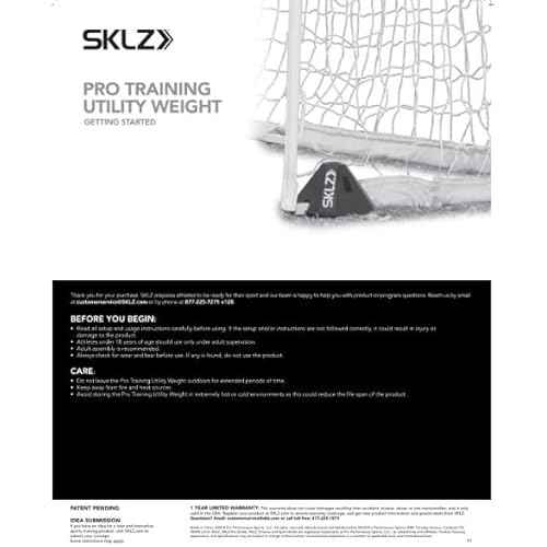 SKLZ Pro Training Utility Weight for Agility Poles, Arc, and Soccer Goals
